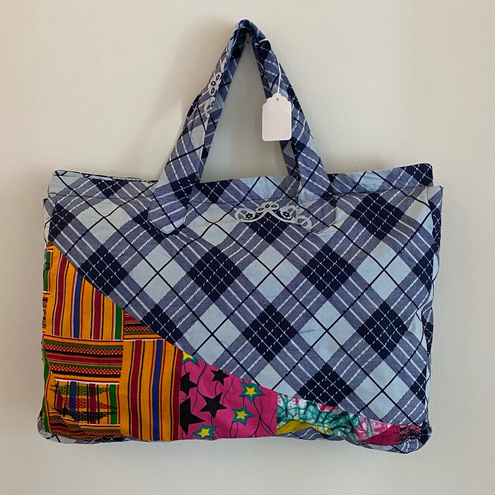 African Print Bag. Hand made!! Ships from Michigan. Give an African gift 🎁